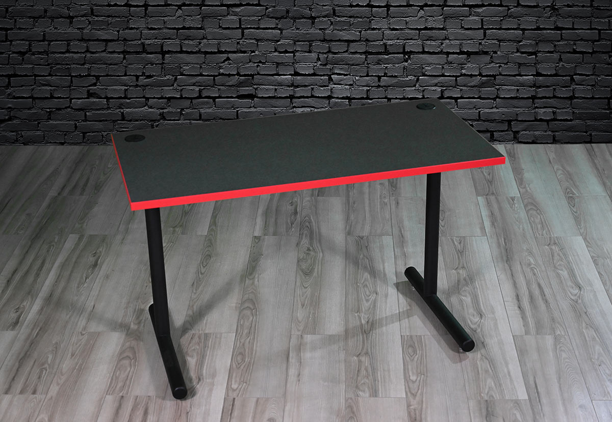 Nova Edge Gaming Desk 24x48 Red